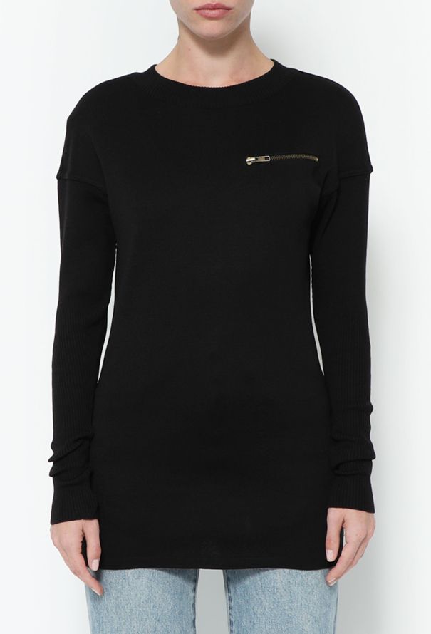Alaïa F/W 1987 Knit Zipper Top - 1