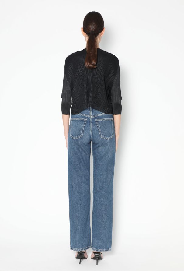 Issey Miyake Pleats Please Layered Cardigan - 4