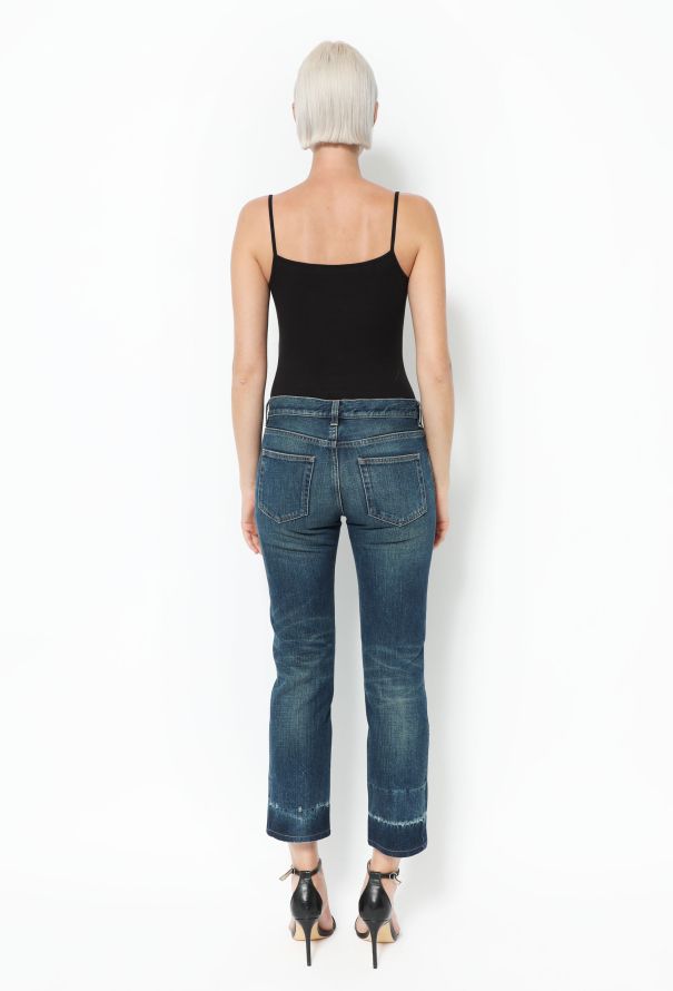 Céline Cropped Triomphe Jeans - 3