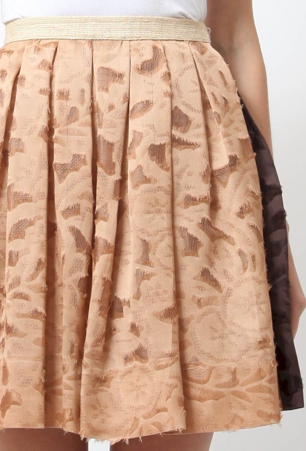 Rodarte Cut-out Pleated Skirt - 2