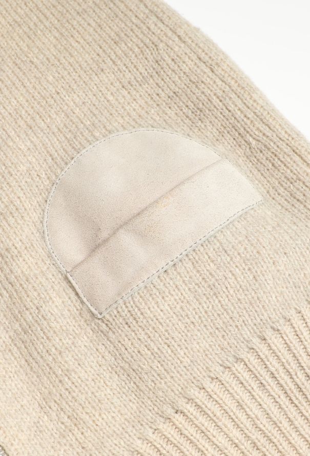 Louis Vuitton Cashmere Zip Sweater Beige - 8