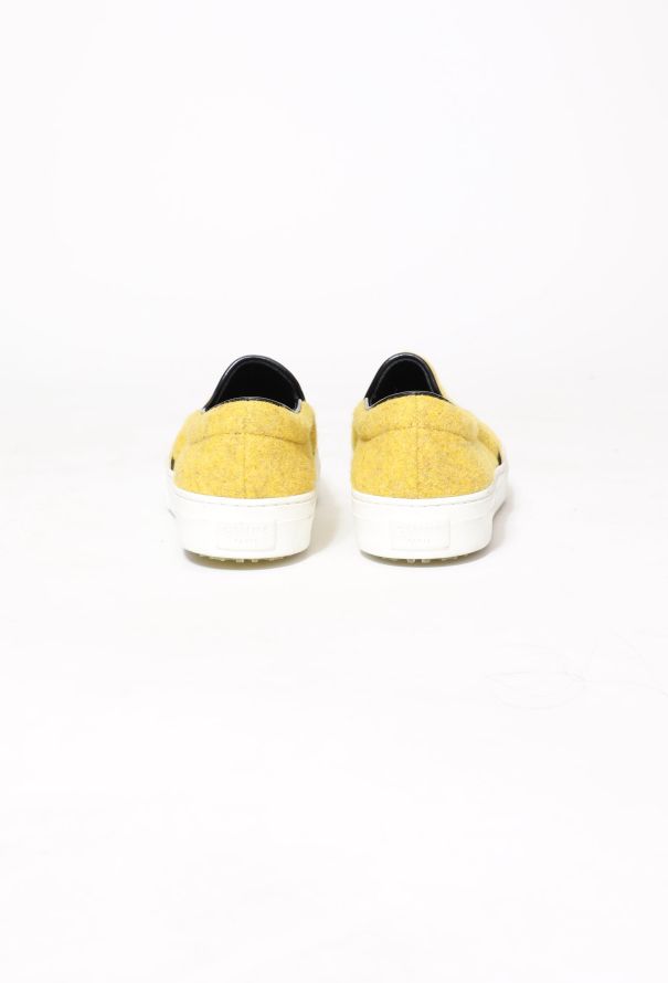 Céline 2014 Felt Slip-On Sneakers - 5