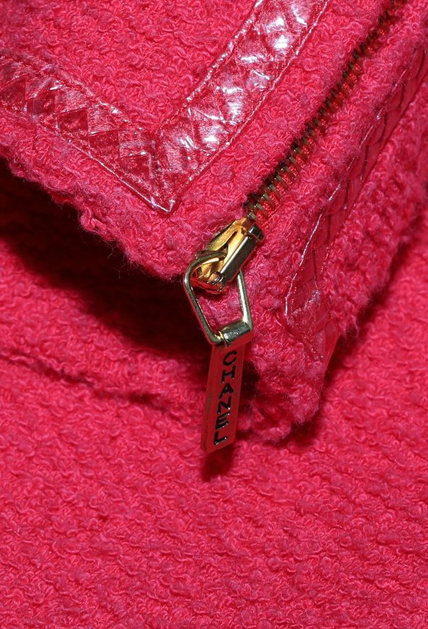 Chanel Collarless Bouclé Tweed Jacket, S/S 1995 - 11