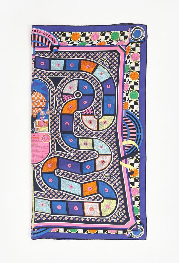 Hermès 2018 'Le Tour Du Monde en 63 Cases' 90cm Carré - 1