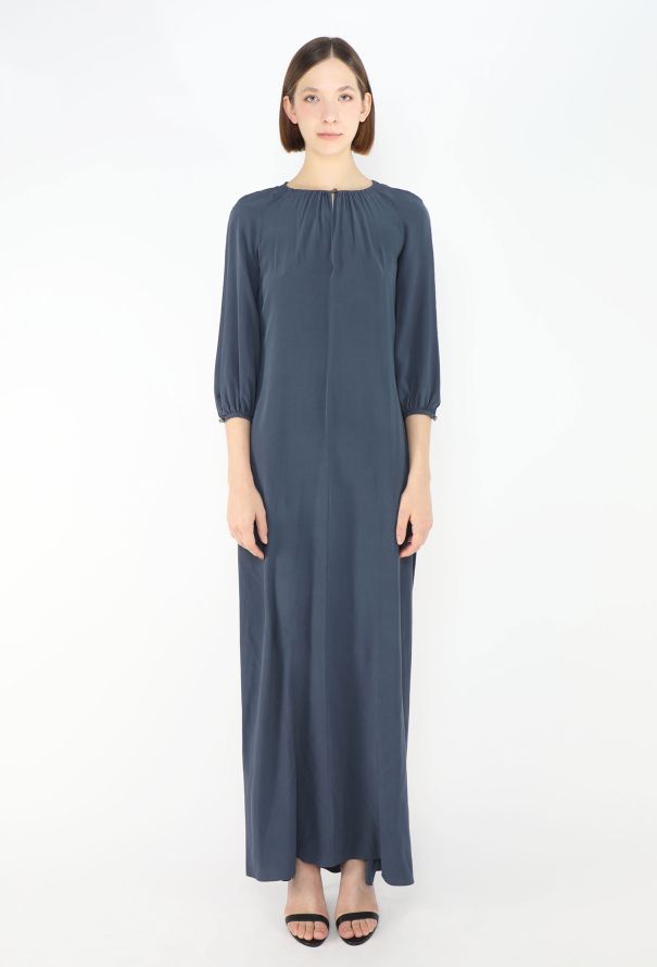 Vanessa Seward Silk Belted Sheath Dress - 3