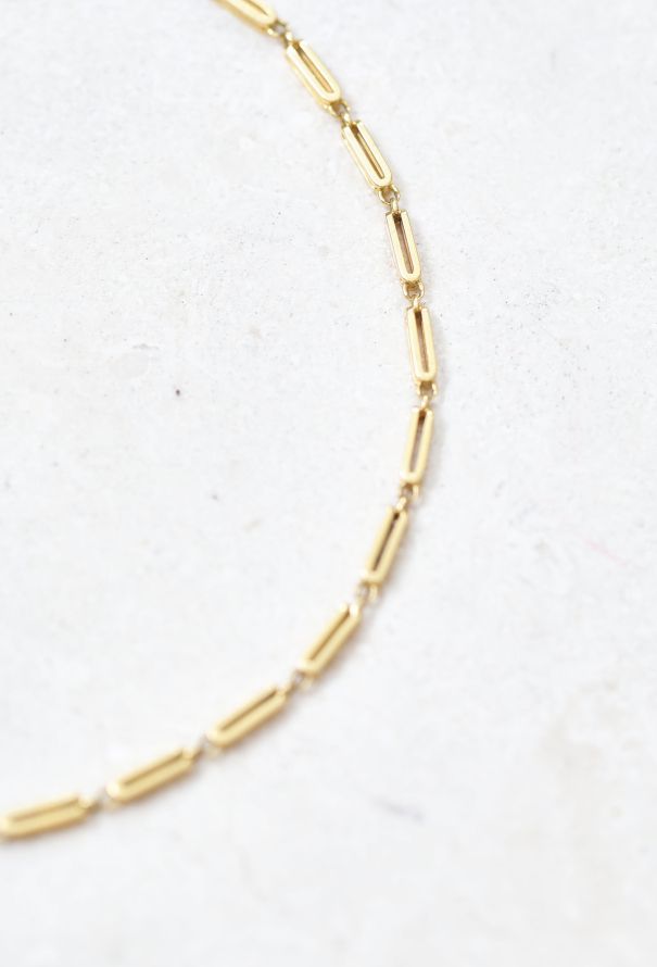 Vintage Fine Jewelry Antique 18k Yellow Gold Chain Necklace - 3