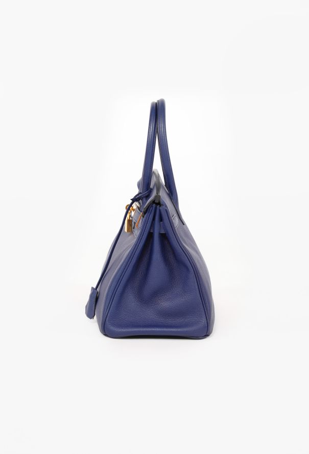 Hermès Bleu Sapphire Togo Birkin 30 - 7