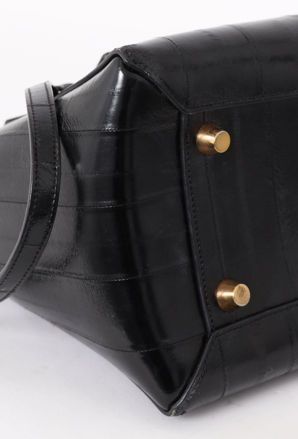 Céline Black Eel Belt Bag - 8