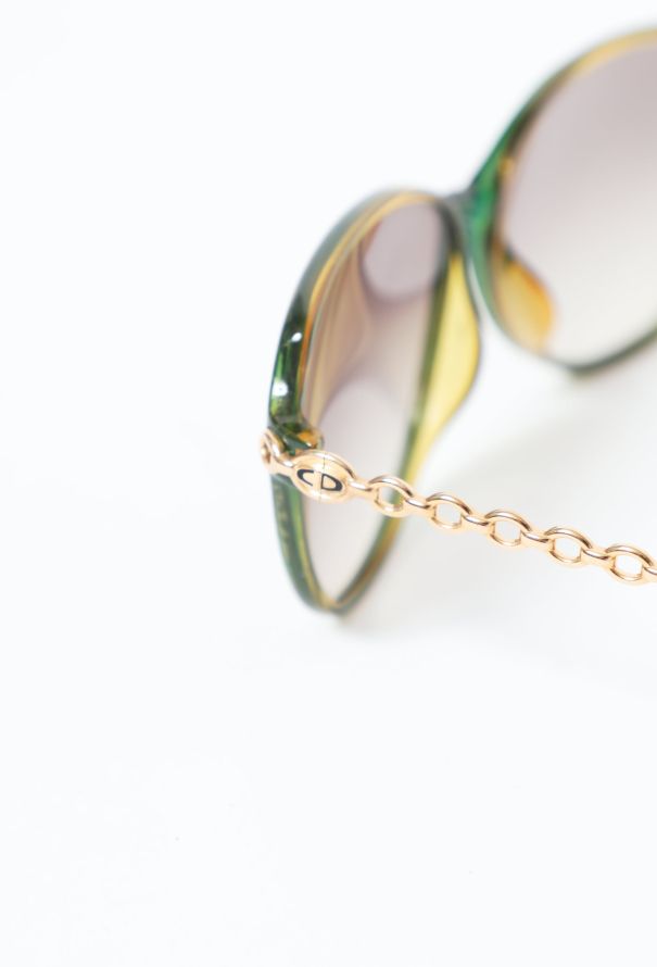 Christian Dior Vintage Chainloop Frame Sunglasses - 5