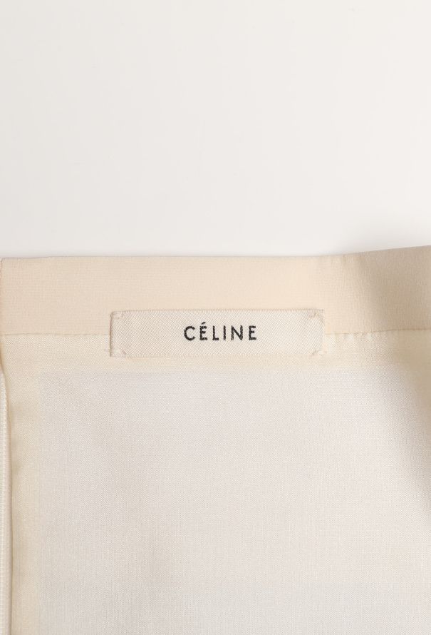 Céline S/S 2011 Striped Bicolor Silk Top - 6