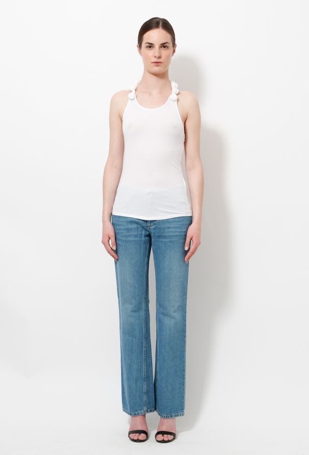 Helmut Lang Spring 2005 Knot Halter Top - 5