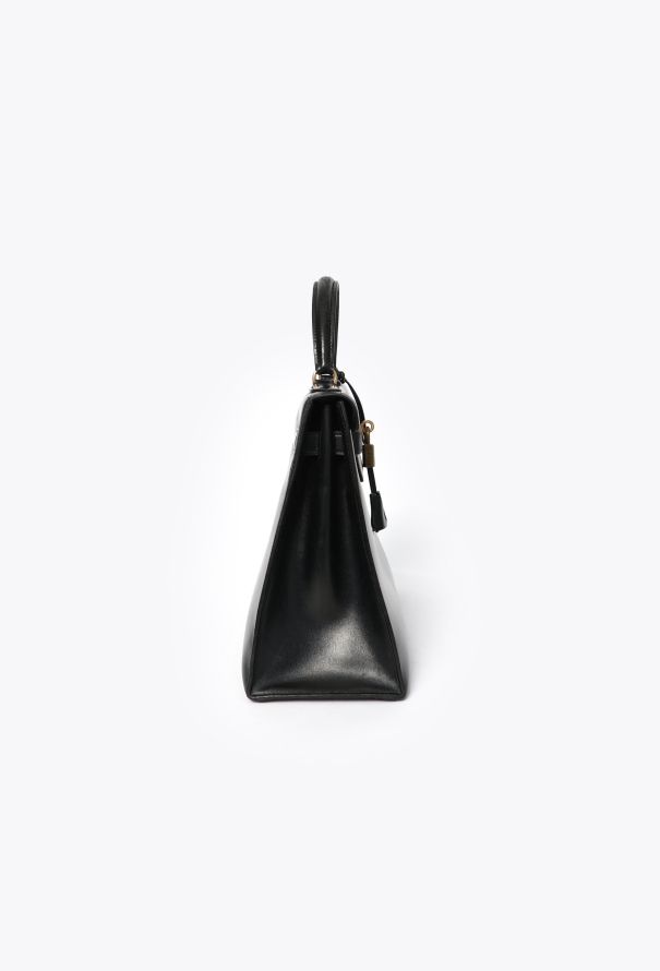 Hermès Vintage Black Box Kelly Sellier 32 - 4