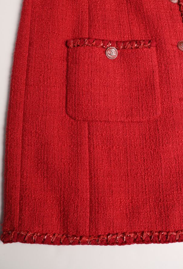 Chanel 2022 Tweed Braided Trim Dress - 7