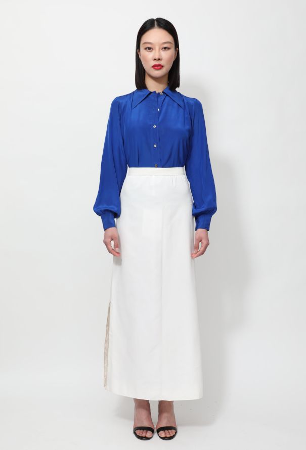 Ted Lapidus Slit Maxi Skirt - 2