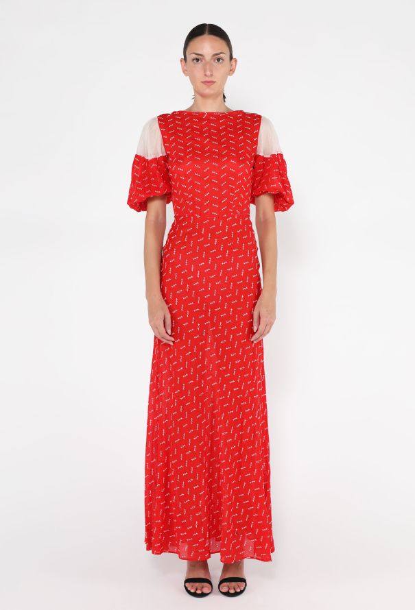 Embroidered Cotton Day Dress, 1930s - 1