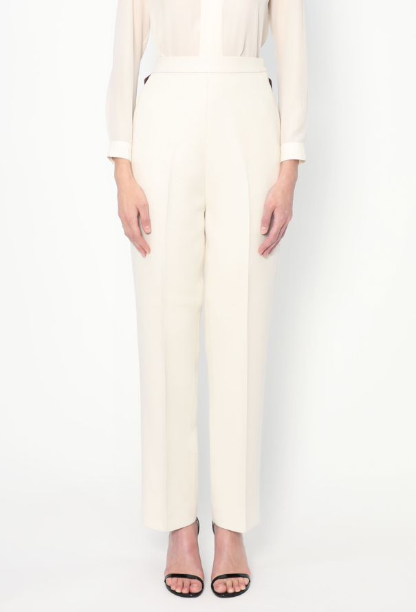 Céline F/W 2012 Leather Latch Trousers - 4