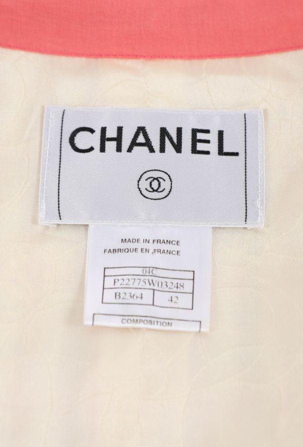 Chanel Tweed & Silk Lavallière Ensemble, Resort 2004 - 8