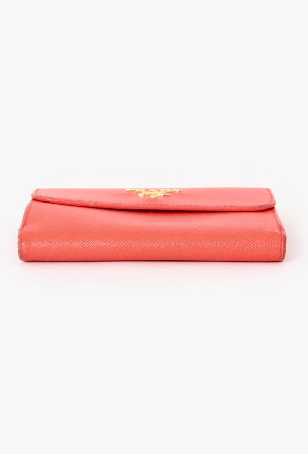Prada Saffiano Flap Wallet - 7