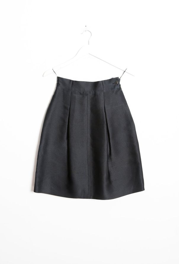 Chanel Piqué Silk Tulip Skirt - 9