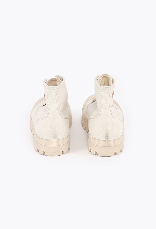 Céline 2022 Patapans Canvas Boots - 4