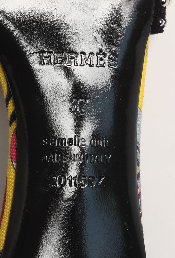 Hermès Studded Oasis Mules - 8