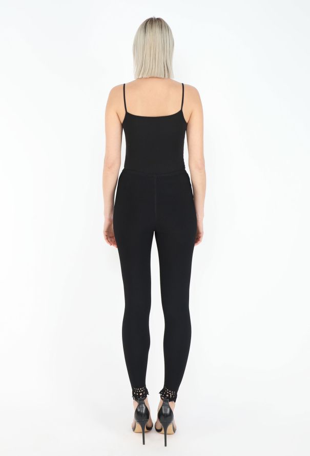Alaïa Re-Edition '92 Laser-cut Leggings - 5