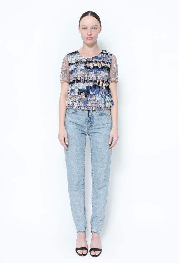 Chanel 2016 Tiered Lace Top - 2