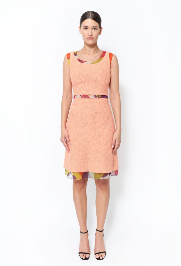 Chanel S/S 2000 Silk Chiffon Bouclé 3-Piece Ensemble - 3