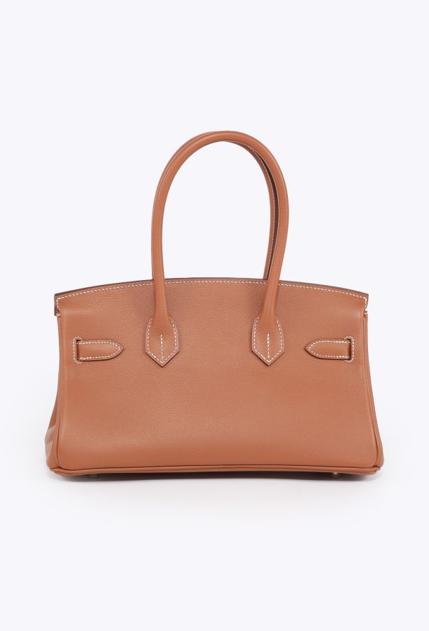 Hermès Exceptional Gold Evercolor Shoulder Birkin 29 - 8