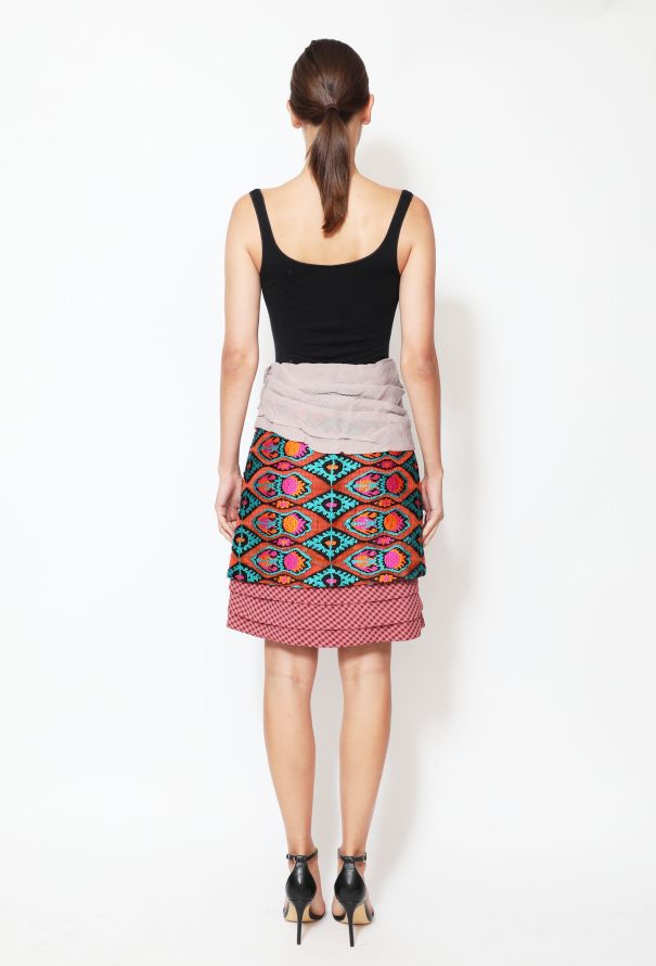 Rodarte F/W 2010 Layered Silk Skirt - 4