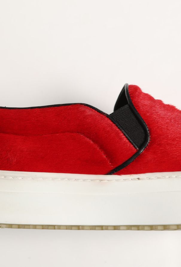 Céline 2014 Pony Hair Slip-On Sneakers - 7