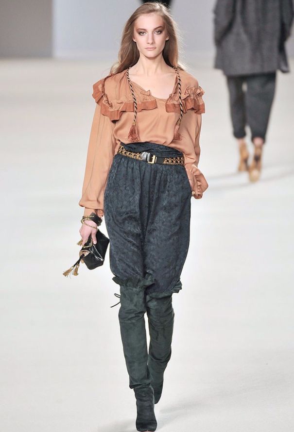 Chloé F/W 2009 Ruffled Over-Knee Boots - 3