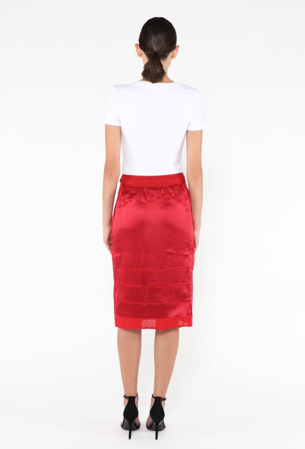 Saint Laurent ICONIC F/W 2004 Pagoda Skirt - 6