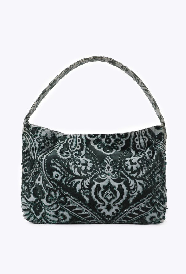 Dolce & Gabbana Embroidered Velvet Shoulder Bag, F/W 1998 - 1