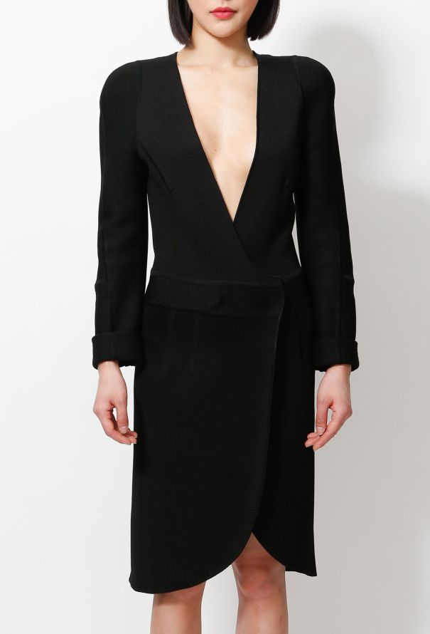 Balenciaga 2009 Wrap Knit Dress - 3