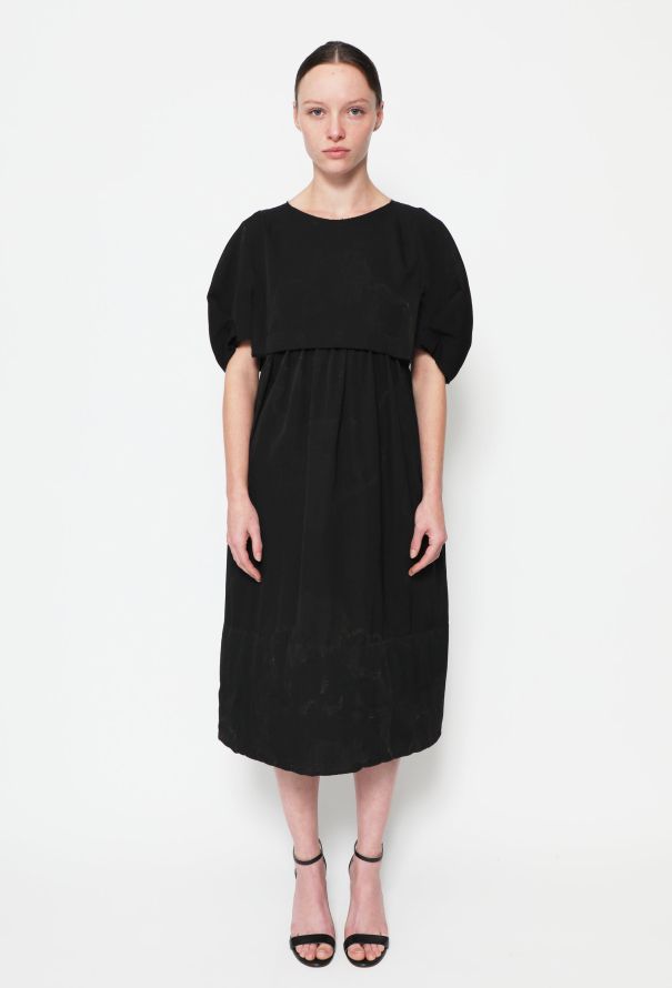 Comme des Garçons Tainted Wool Dress - 1