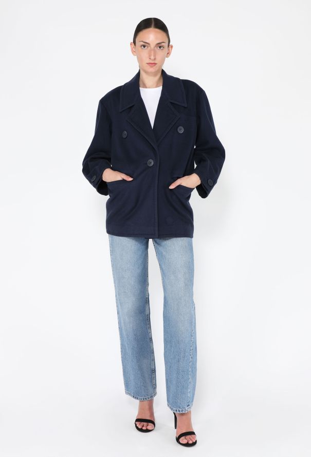 Saint Laurent Classic Mod Peacoat, 1960s - 3