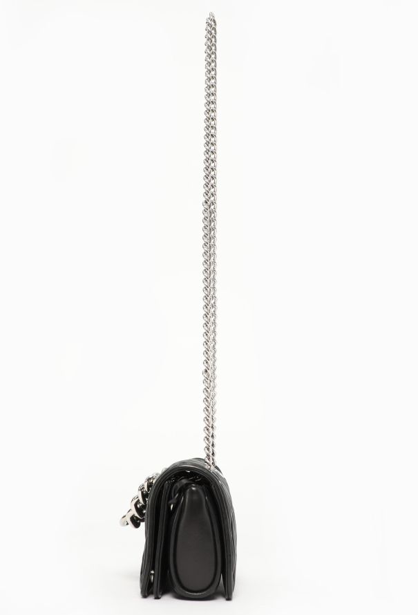 Miu Miu Black Quilted Club Bag - 5