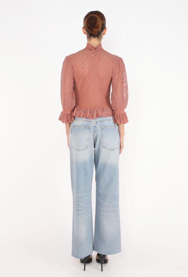 Chloé Crochet Lurex Blouse, 2026 - 3