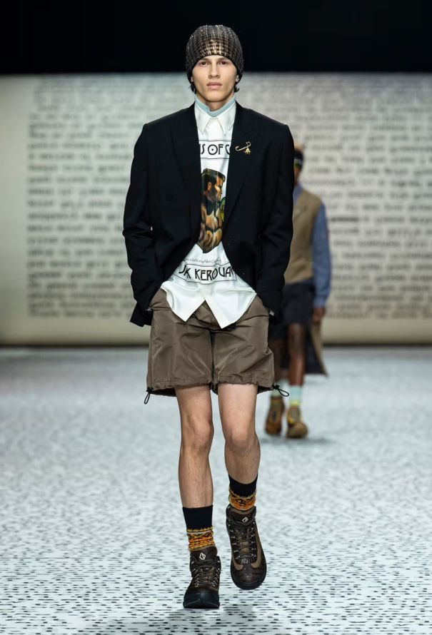 Dior F/W 2022 x Jack Kerouac On the Road Pouch - 2