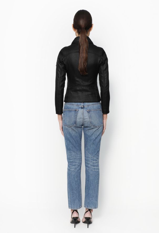 Chanel Quilted 'CC' Biker Jacket - 5