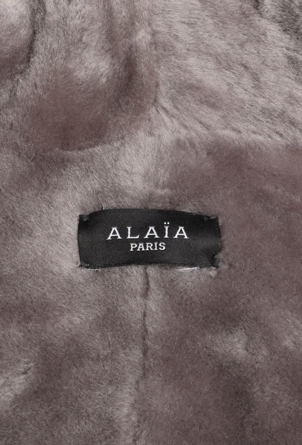 Alaïa F/W 2010 Shearling Bolero Jacket - 6