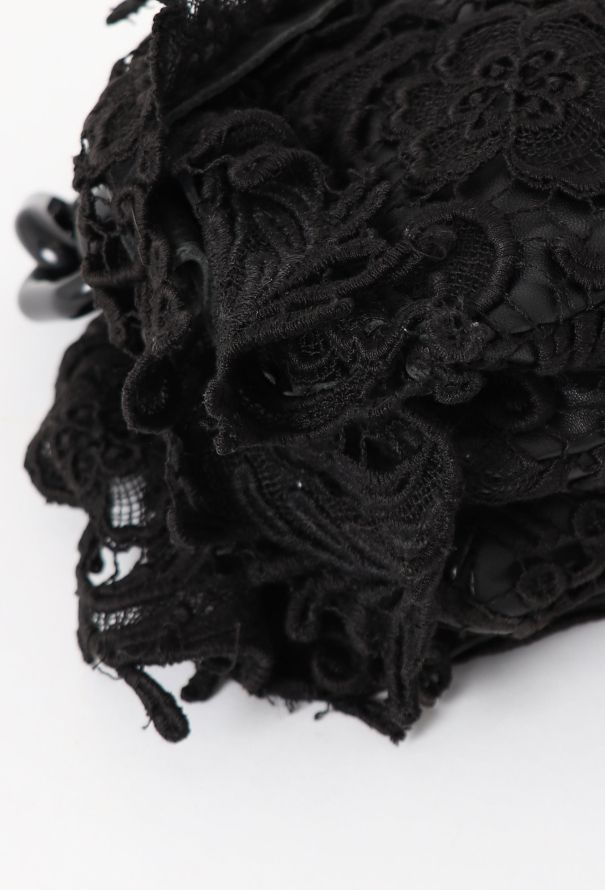 Prada F/W 2008 Guipure Lace Shoulder Bag - 11