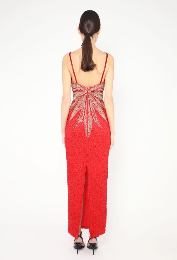 STUNNING Ted Lapidus Embellished Gown - 5