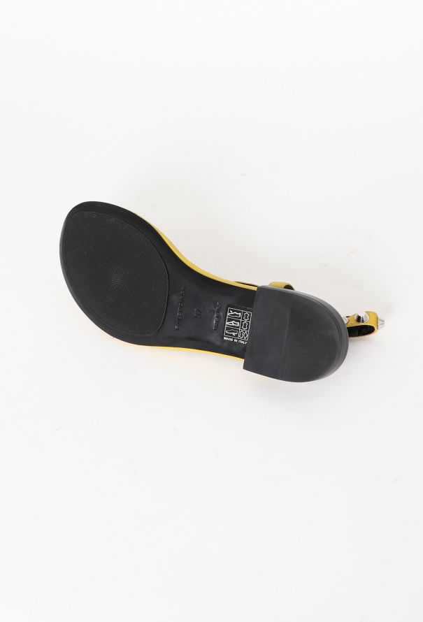 Balenciaga Arena Studded Leather Sandals - 5