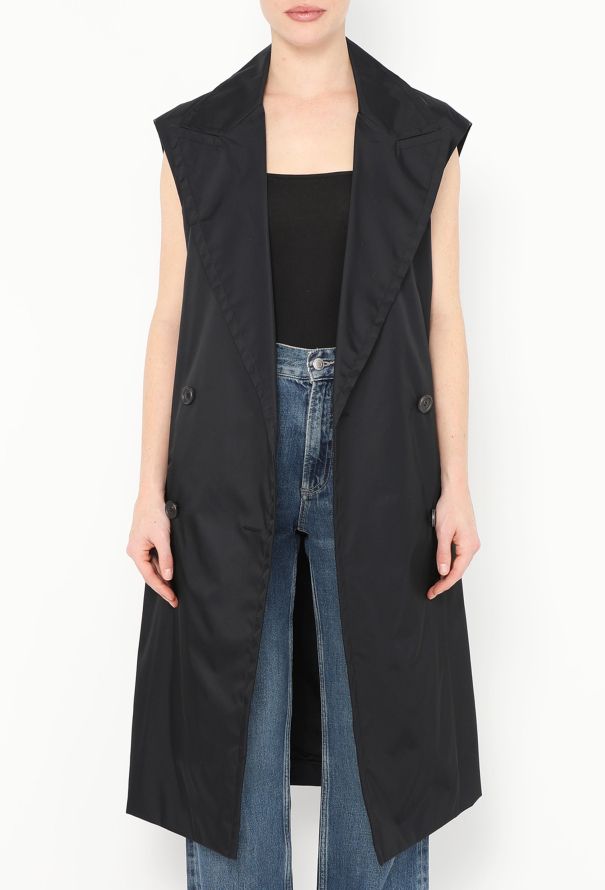 Prada S/S 2018 Tailored Nylon Vest - 5