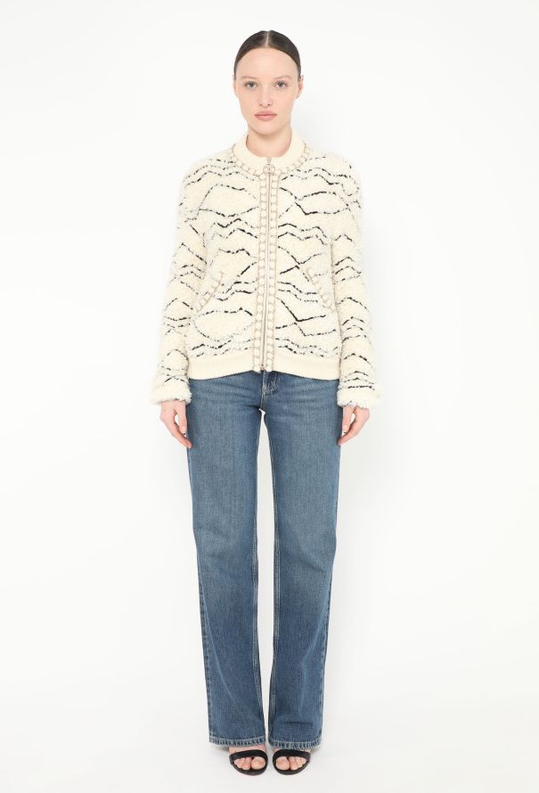 Chanel 2019 Chainlink Shearling Teddy Jacket - 3