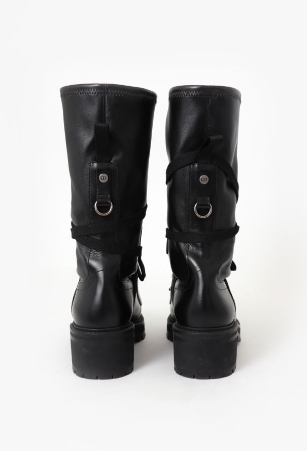 Dior F/W 2021 D-Fight Biker Boots - 5