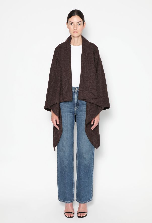 Vivienne Westwood 1993 Anglomania Draped Shawl Coat - 2