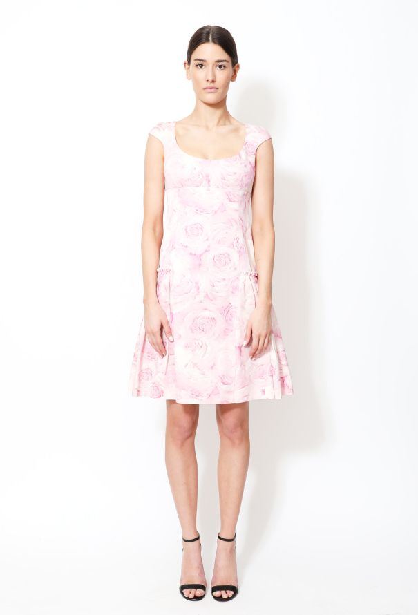 Giambattista Valli Resort 2009 Rose Silk Dress - 1